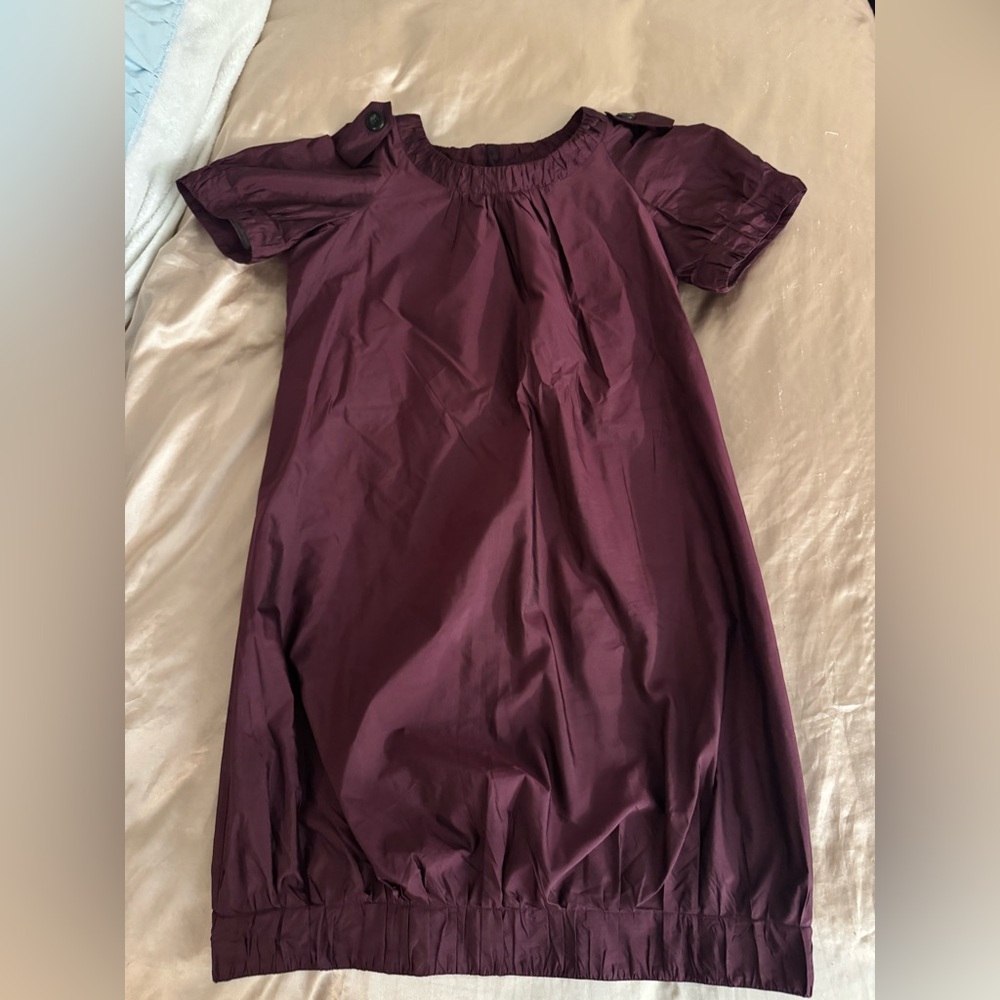 Burberry Casual Puff Sleeve Sundress